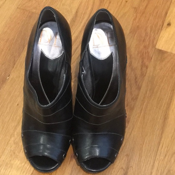 Diane Von Fursentberg Peep Toe Heels - Picture 3 of 6